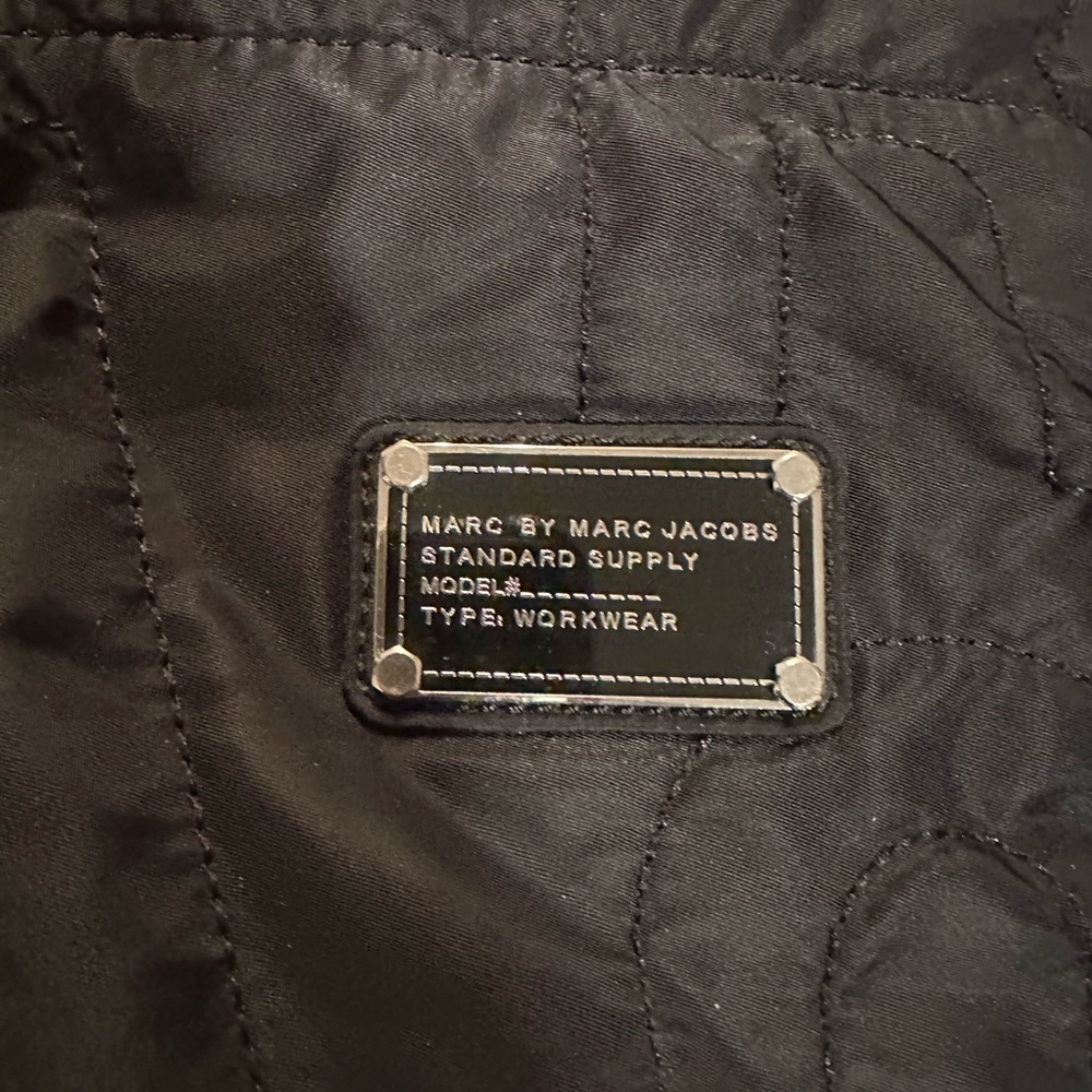 Marc by Marc Jacobs Black Quilted Jacket